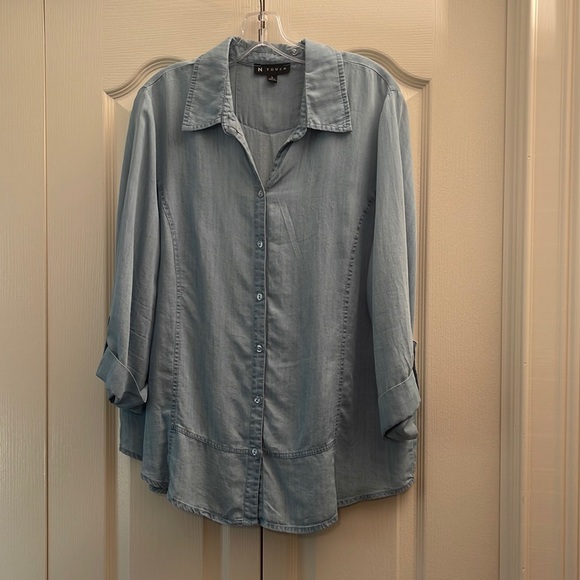 Chambray Button Down - Picture 1 of 7